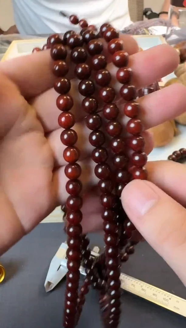 檀香紫檀（小叶紫檀）手串/手链小叶108x8mm手串