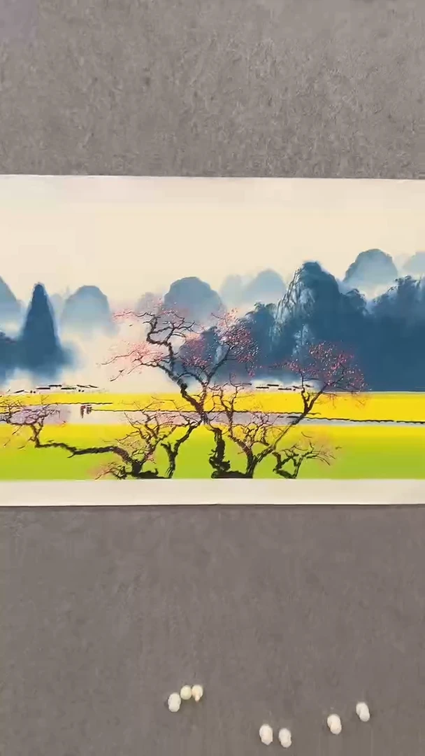 国画李纲-8平尺-国画作品