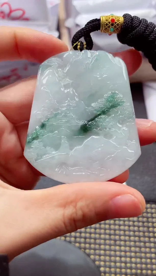 未镶嵌挂件翡翠88888