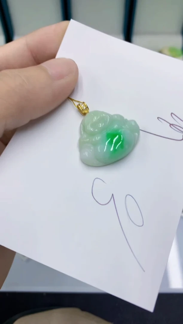 颈饰未镶嵌翡翠翡翠