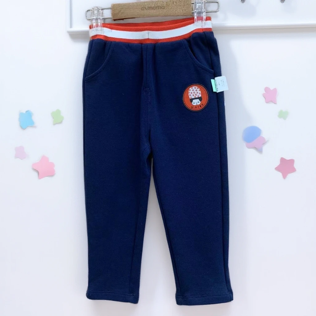 优儿宝贝1012817简约日韩童装女童针织长裤反季宝宝衣服开档裤子