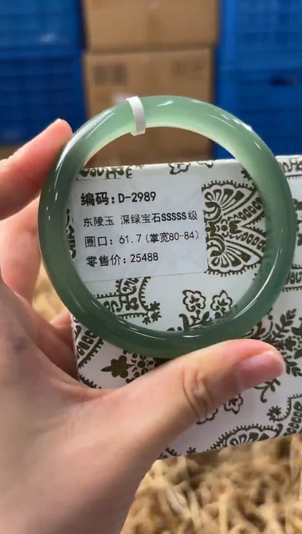 未镶嵌手镯石英质玉D-2989