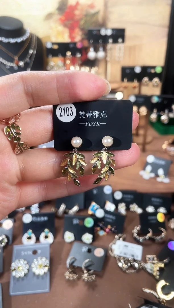 合金925银锆石梵2103