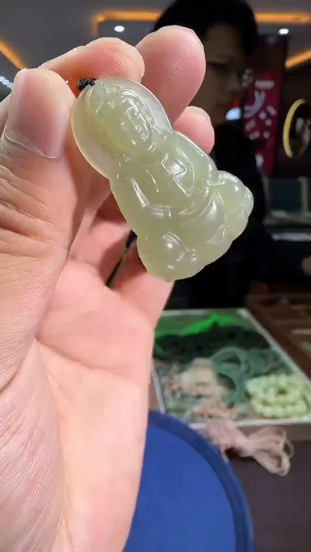 未镶嵌和田玉挂件【陆1212】21 7021