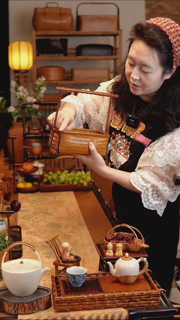 汀香 提篮（棕竹）
