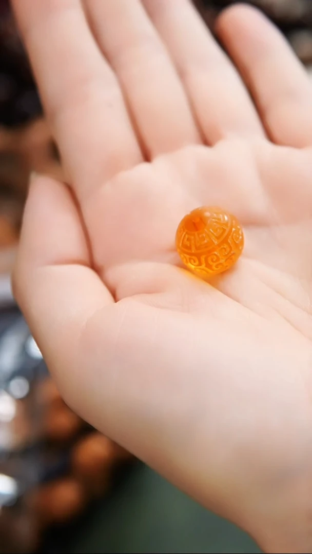 藤类手串/手链天然密/蜡15MM随机发一粒