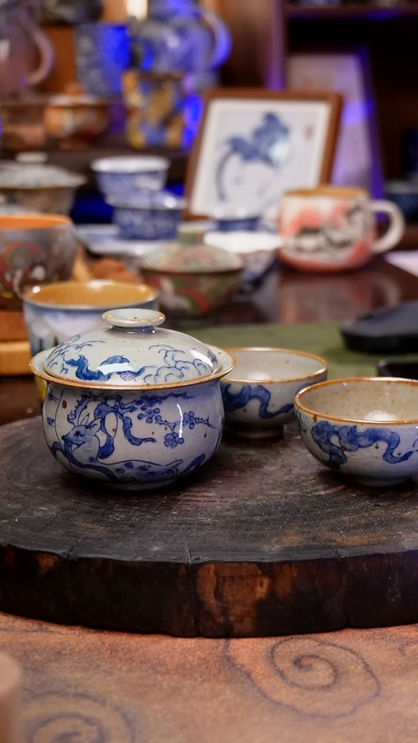 摆件九色鹿手工手绘手工手绘