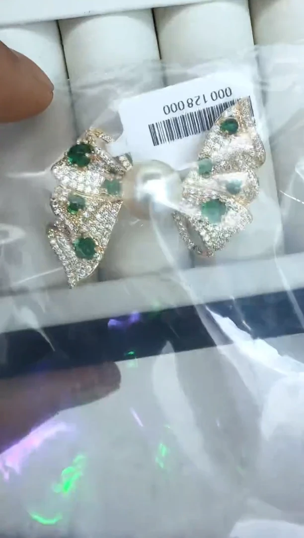 【闪购商品】海水珍珠胸饰未镶嵌胸针