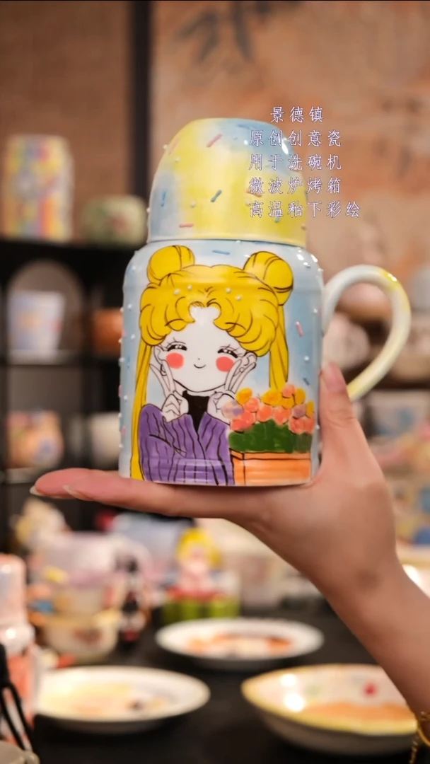 摆件H****e旺的可以陶瓷设计师款