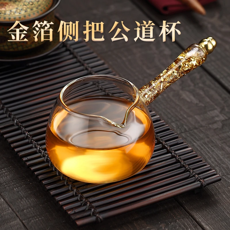 B942-碎铂金侧把壶