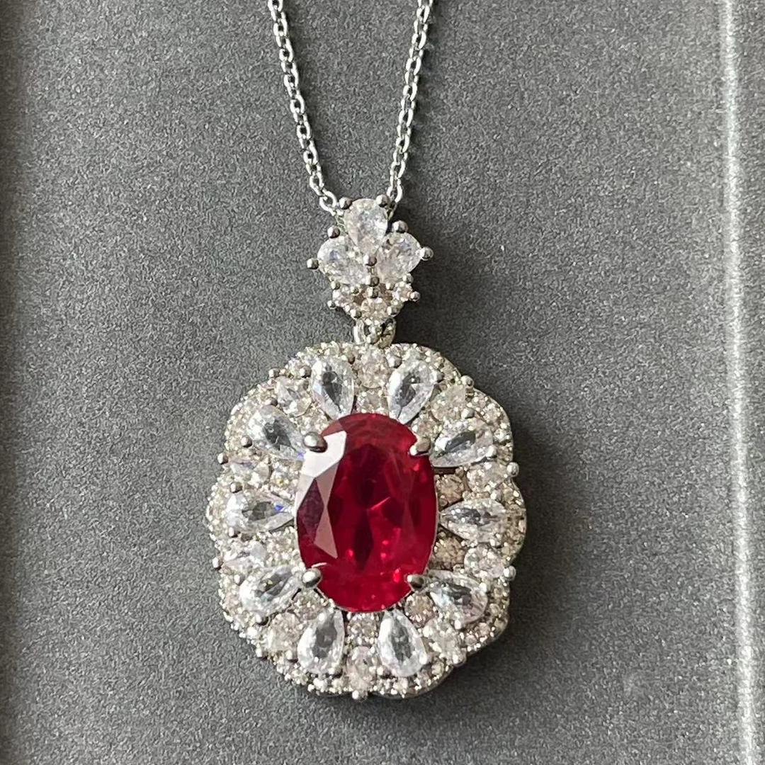 宝阁甄选白红吊坠038