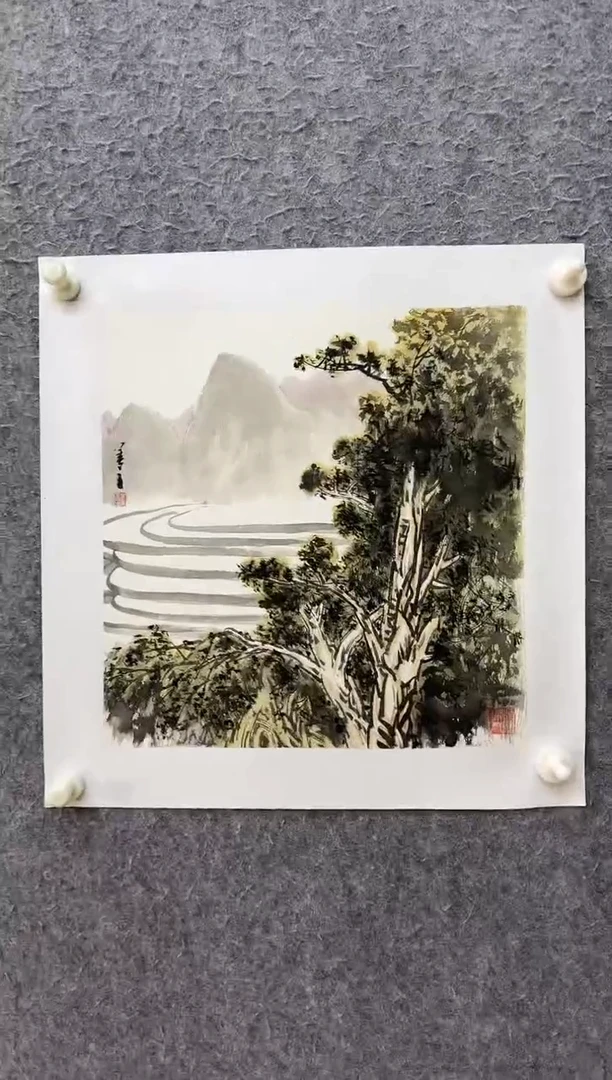 国画ST-DSZ-山水绘画作品