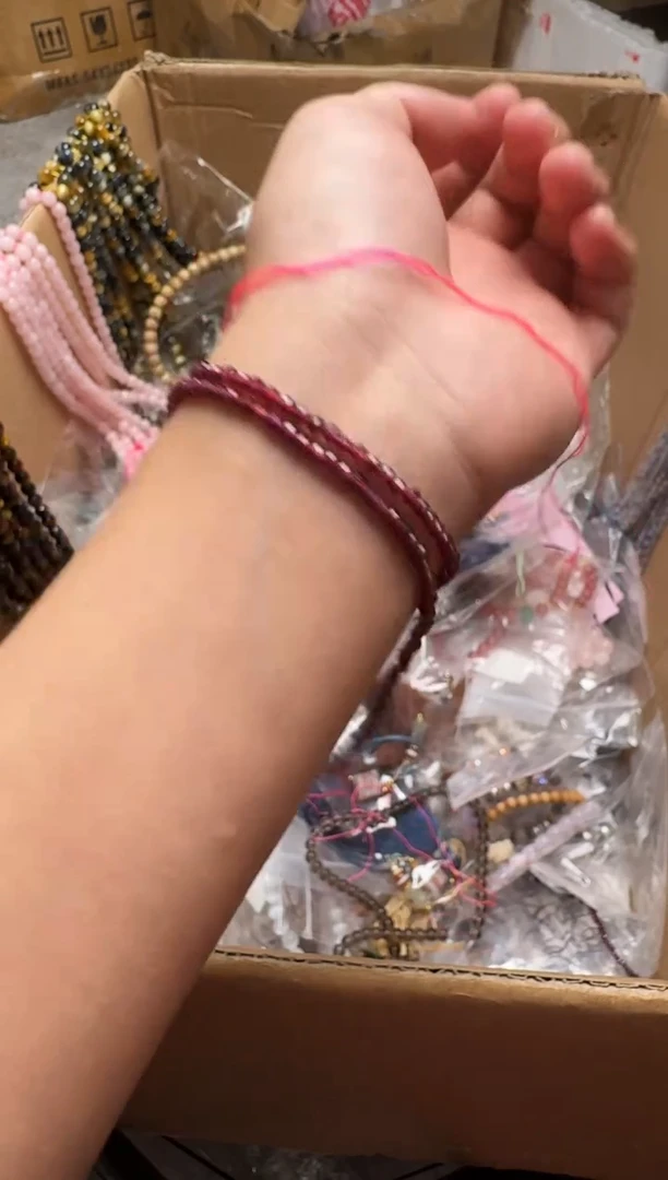 水晶手链未镶嵌上