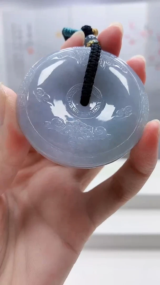 定制翡翠未镶嵌5028zm-毛货挂件扣子230