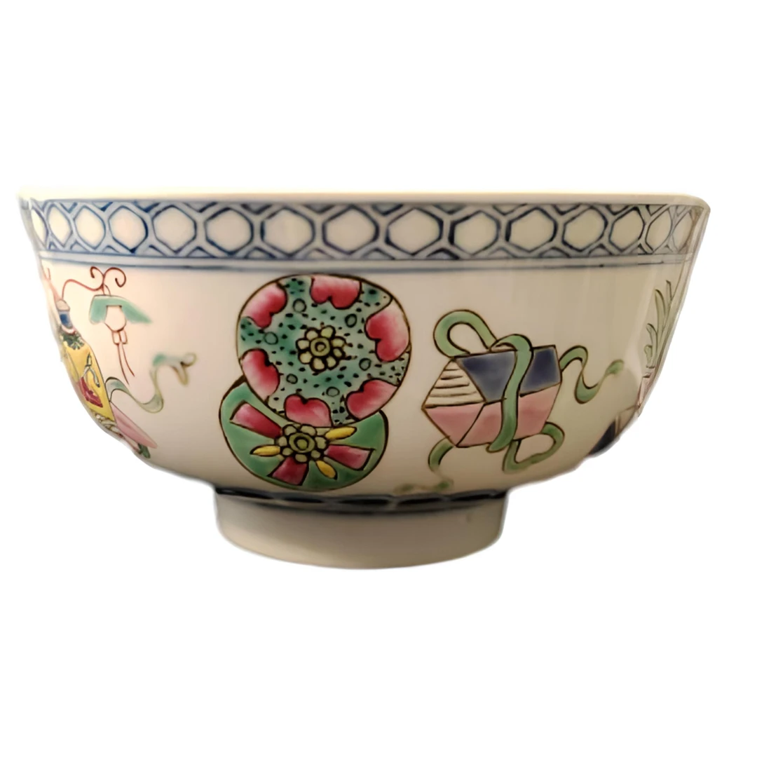 C01484 清  粉彩赏碗