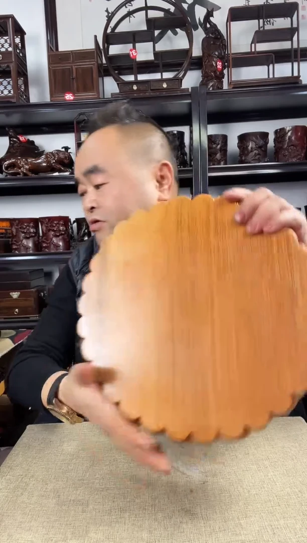 木老李红木工艺品775瑕疵