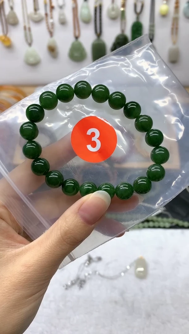 未镶嵌手串和田玉L****_手串4