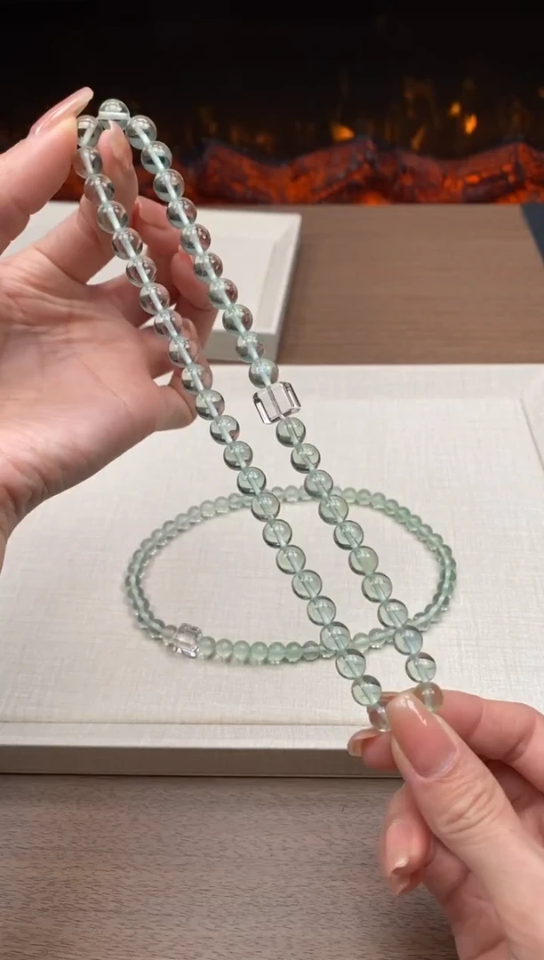 未镶嵌手链萤石万嘉水晶 发1件