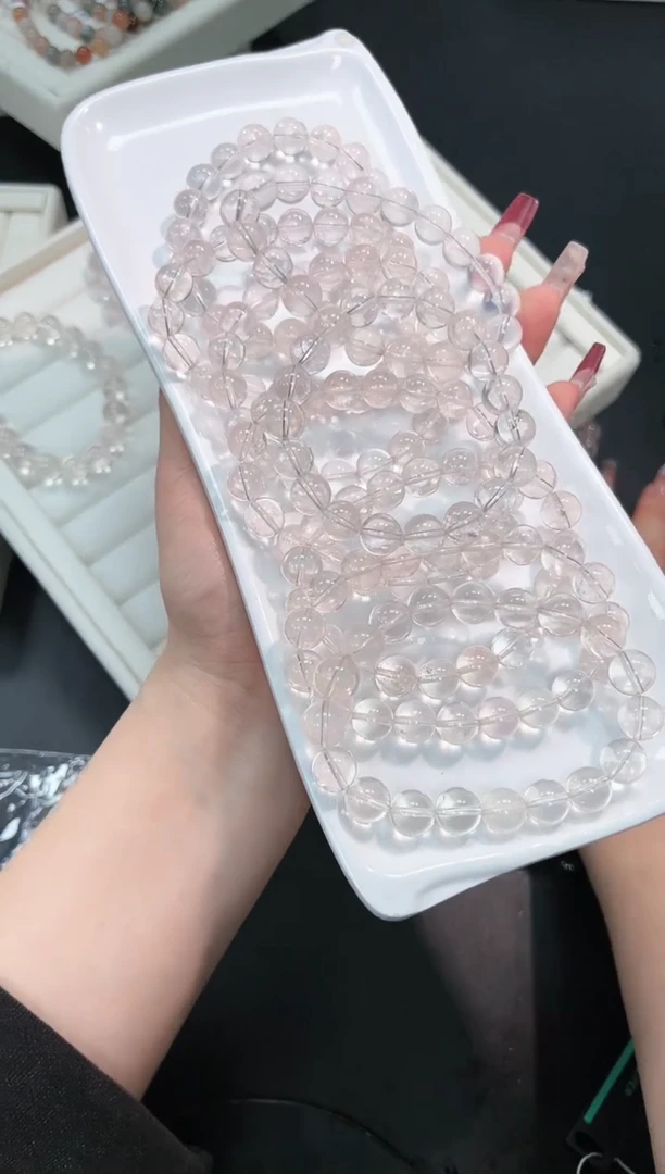 【闪购商品】水晶手串未镶嵌3i多样性发其一/1条默认微瑕