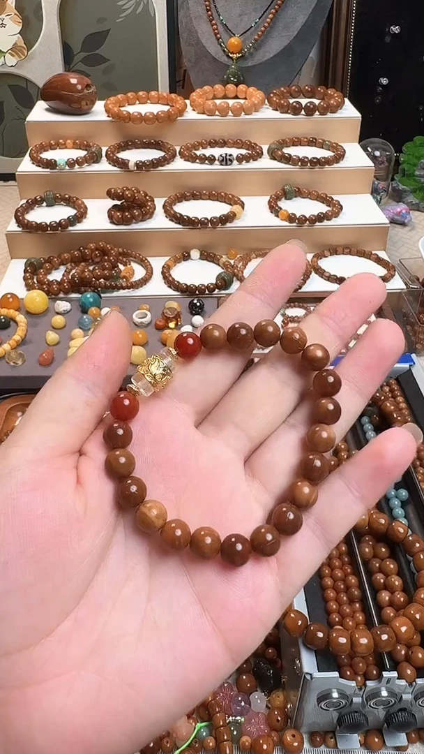 未镶嵌库克手串路路通南红库克卡8