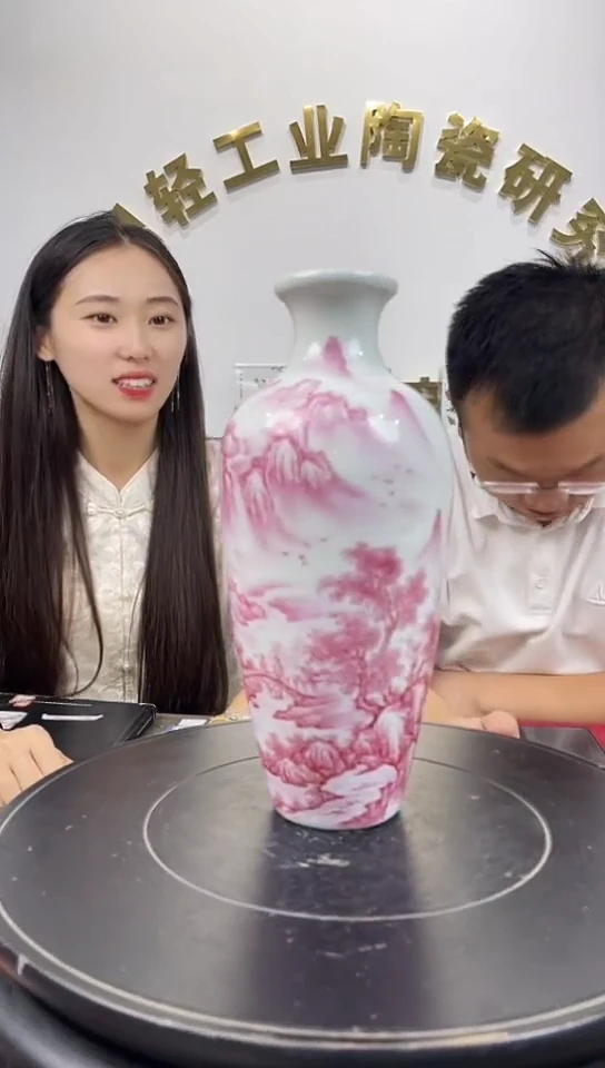 摆件景德镇陶瓷手工手绘摆件