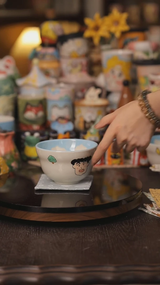 景德镇釉下彩绘设计师款式陶瓷