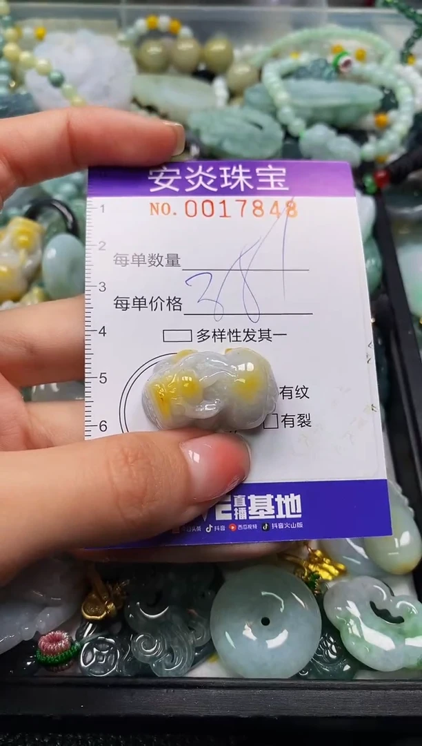 颈饰未镶嵌翡翠闪购0017848