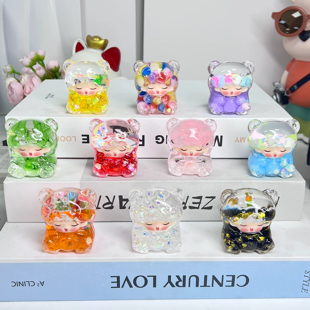 爆款创意云梦小熊挂饰可爱精致云梦娃娃破摔珠链书包挂件礼品