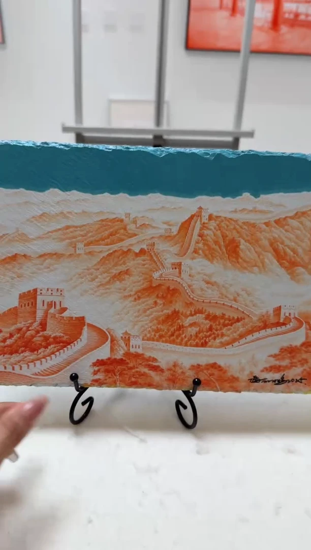 油画丽美术馆微喷石版画