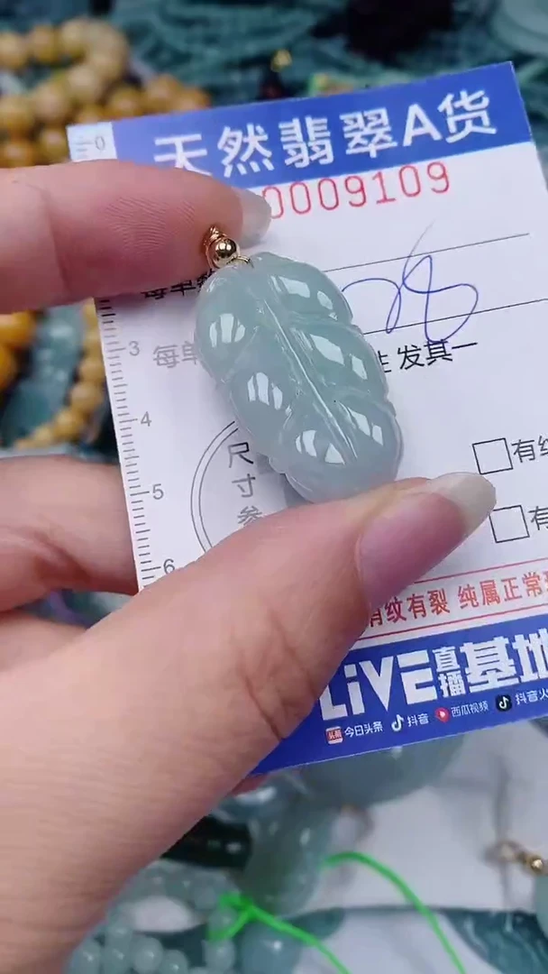 翡翠未镶嵌颈饰00009109