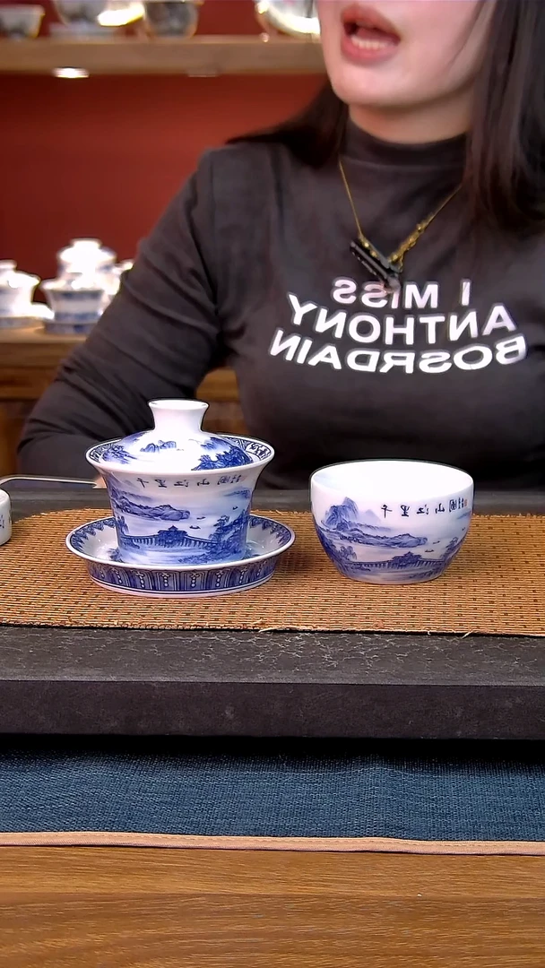 简装家用款2件套 白瓷陶瓷茶具