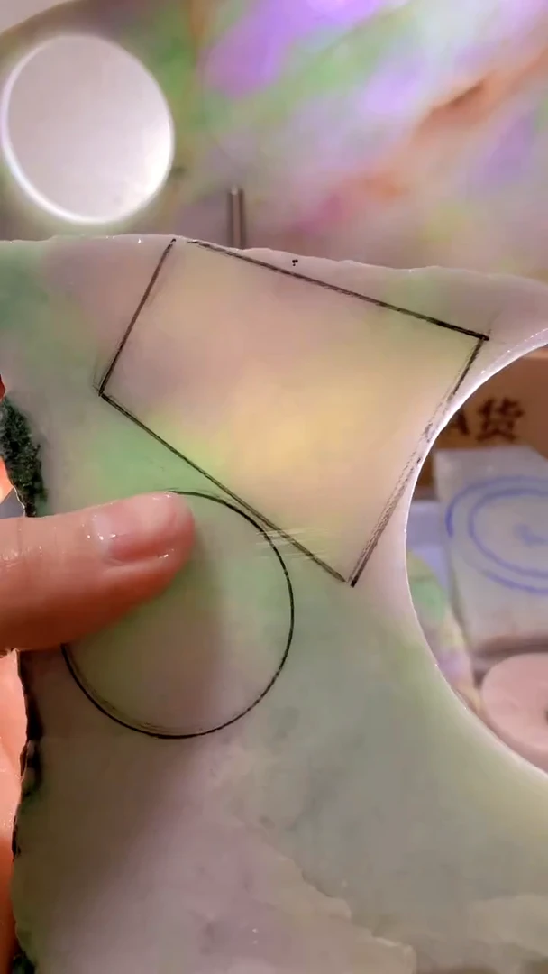 翡翠散珠翡翠散珠裸石天然缅甸翡翠A货952