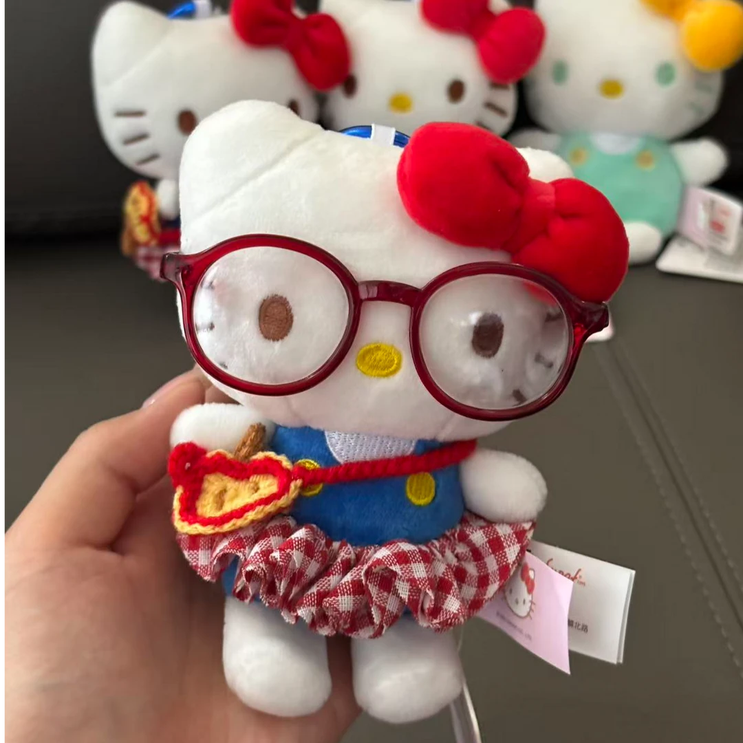 kitty包包钥匙扣车钥匙车载毛绒挂件可爱甜心萌妹挂饰生日礼物