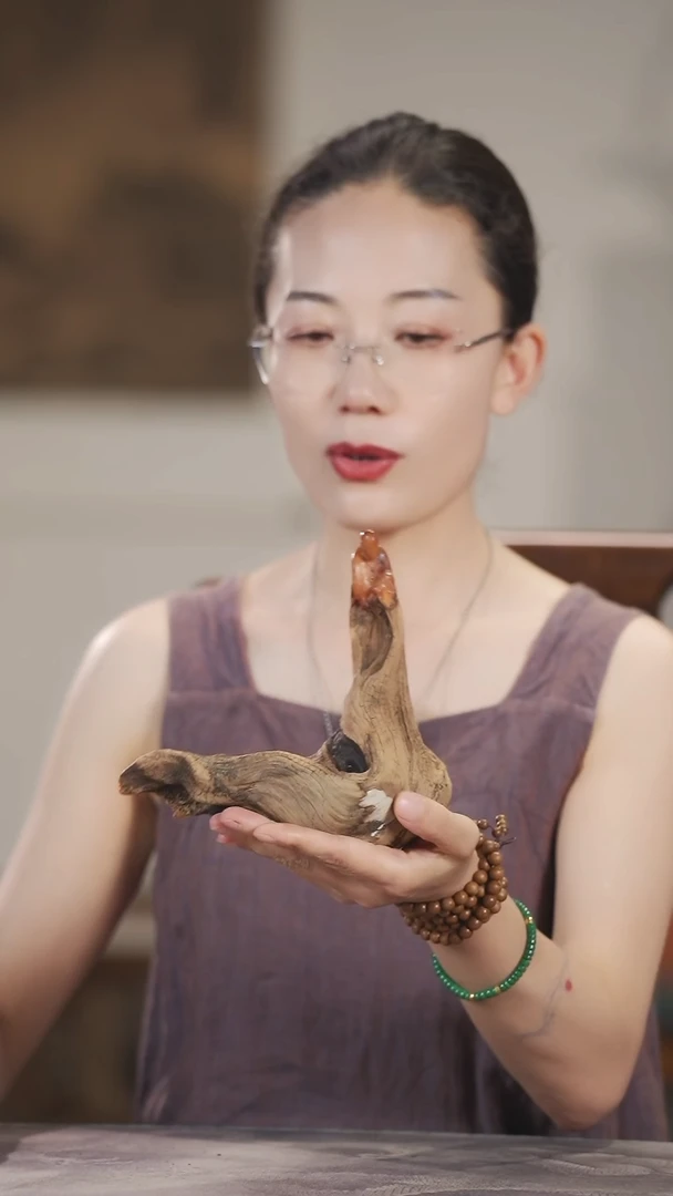 柏木（崖柏）199陈化料骨料巧雕无相