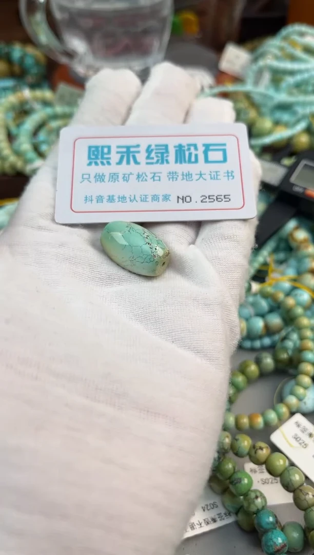 未镶嵌绿松石松石2565