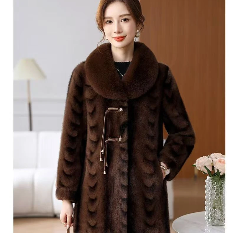 【董总福利】高端外套新款加厚长款大衣外套-413