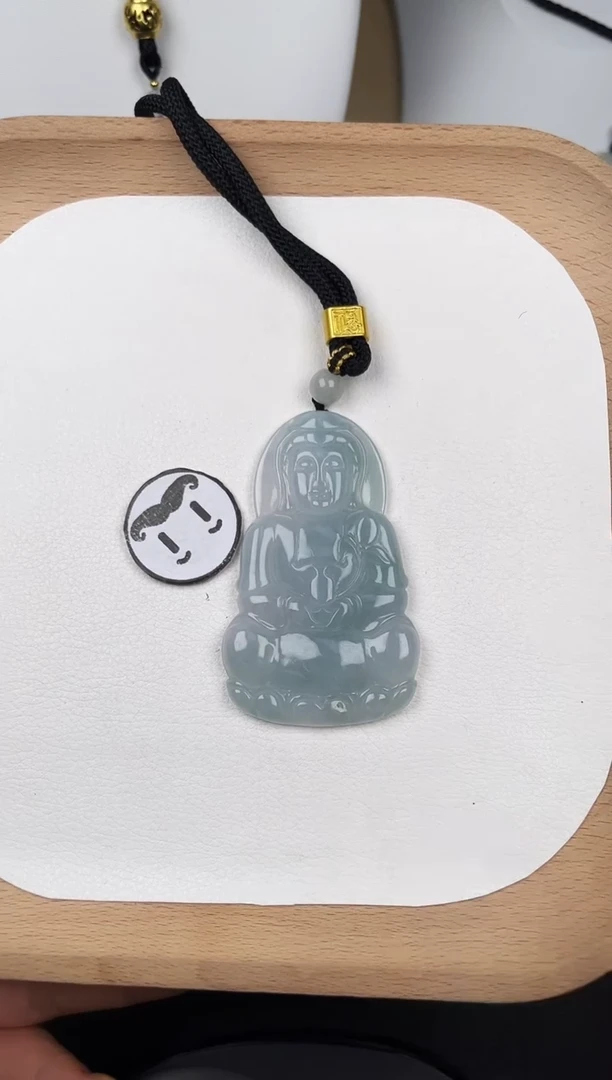 颈饰未镶嵌翡翠YG653超大观音