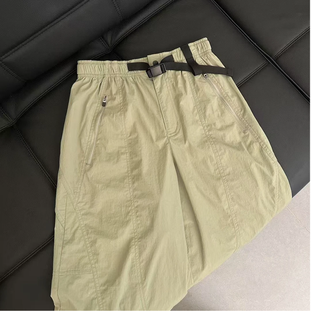 SS251703  机能风速干户外百搭弹力腰腰带弯弯香蕉裤