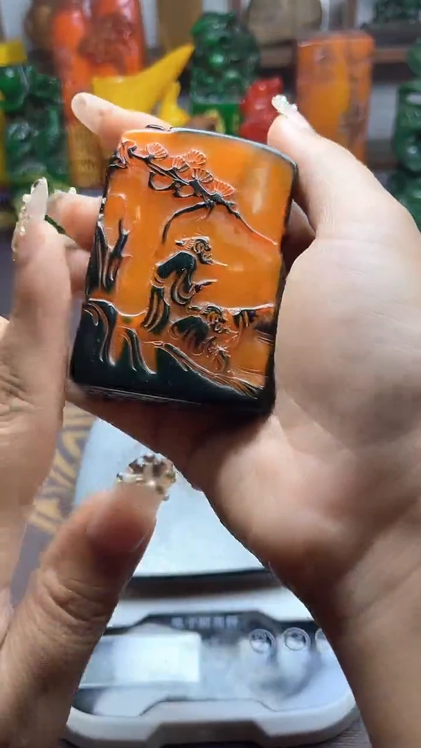 寿山石印石纯天然石料