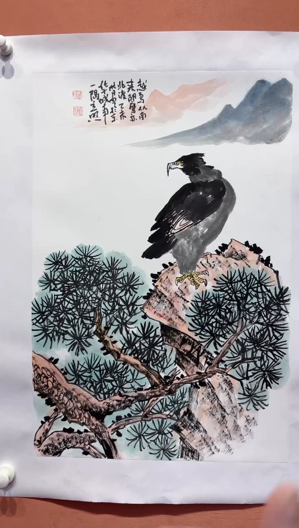 国画师立照老师国画作品