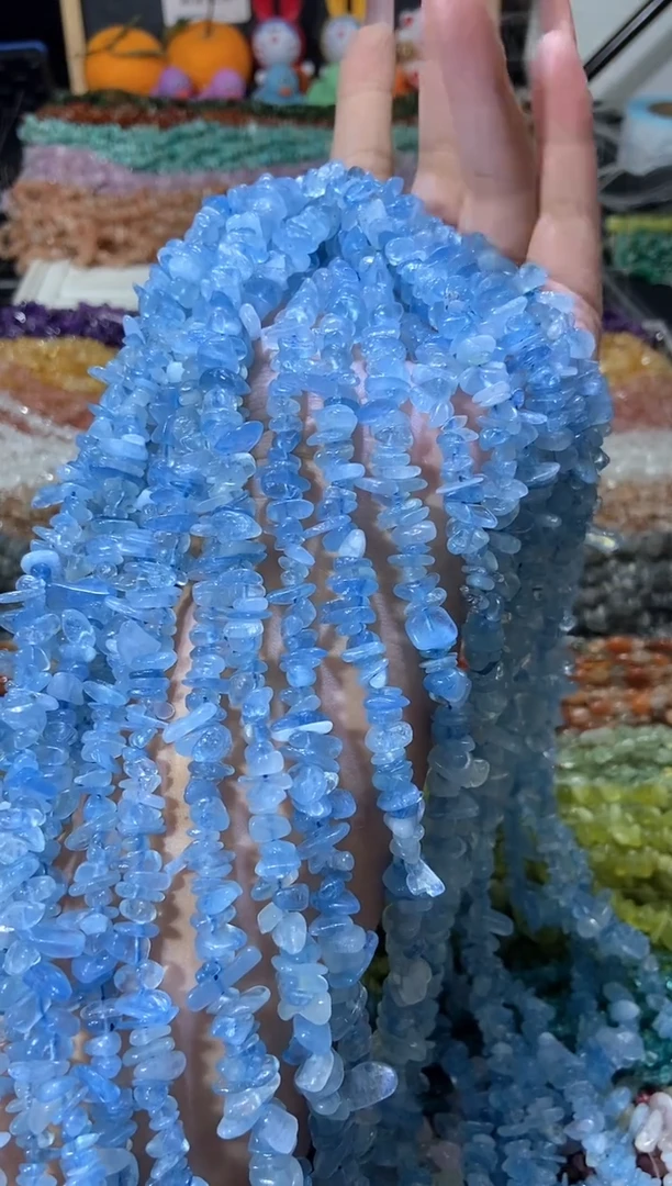 水晶珠宝半成品未镶嵌海蓝宝