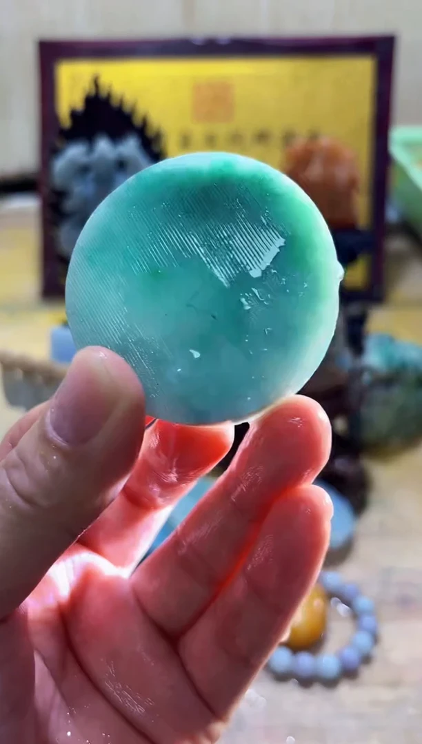 未镶嵌挂件翡翠A货常璀6132