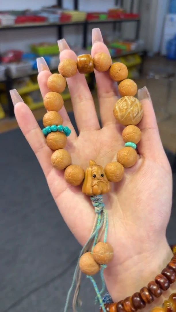 【闪购商品】菩提根/象牙果吊坠    15mm凤眼倭瓜手持