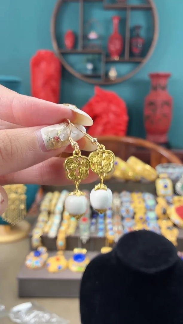 非遗手工精品耳环