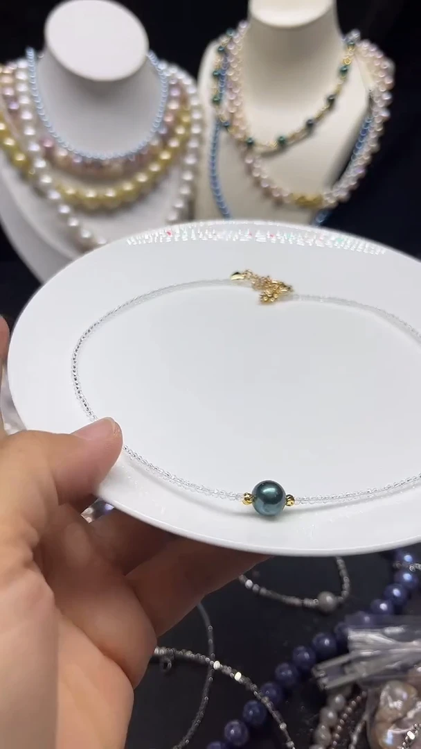 颈饰未镶嵌淡水珍珠多人