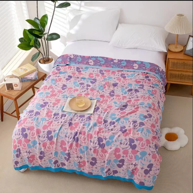米奇150*200冷感毯竹纤维夏季凉感毯睡毯单人午睡毯卡通成人