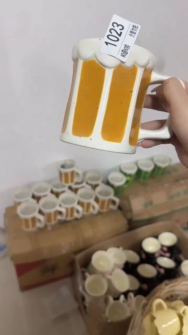 陶瓷手柄款微瑕四单包邮1023