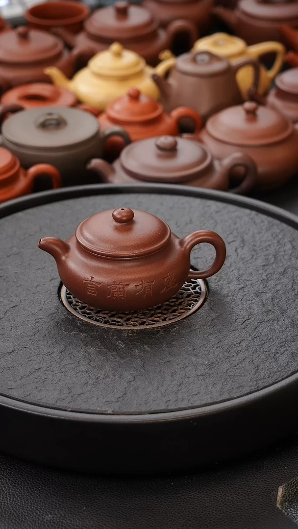 茶壶紫砂乐*乐儿存米链接 紫砂壶 存米