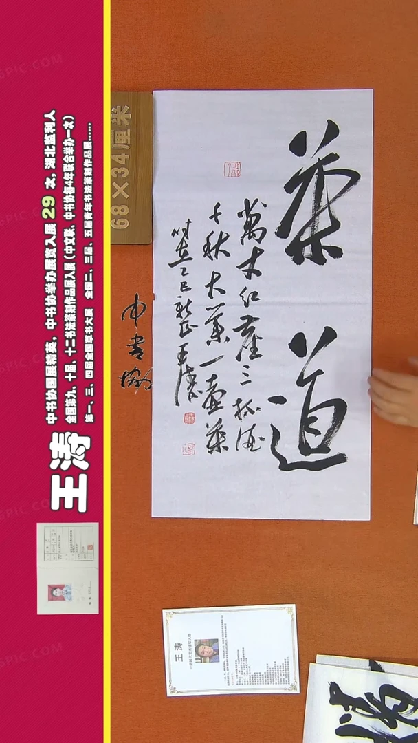 【闪购商品】书法64王涛书法作品