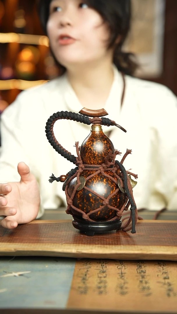 60号600ml左右非遗大漆酒葫芦